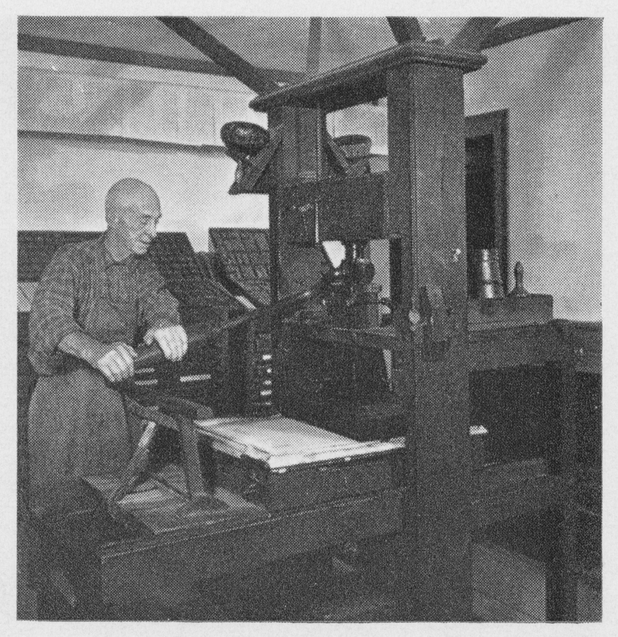 Exeter Exeter Historical Society Wooden printing presses