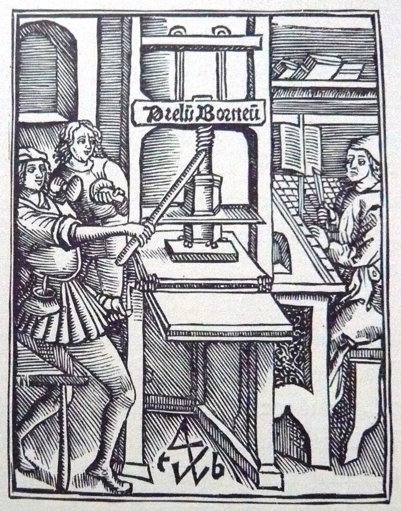 [Printers mark Dirk van Borne 1520]