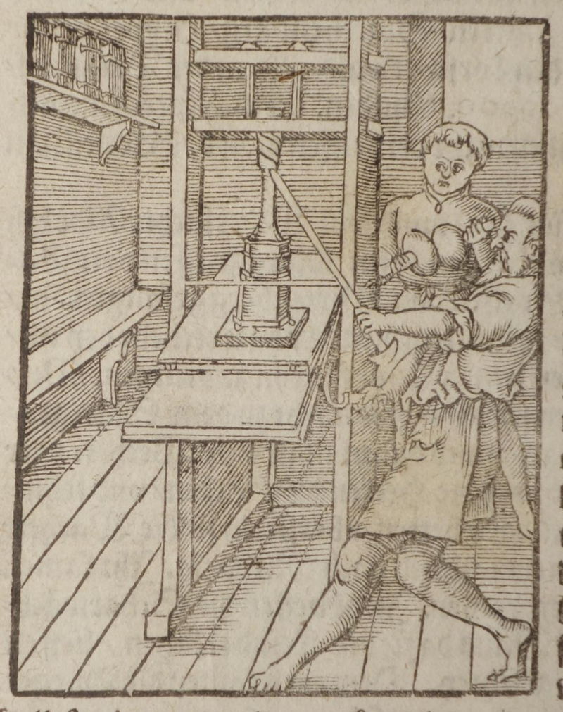 1574 woodcut for Sebastian Münster