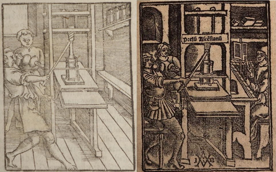 A comparison of the illustrations.