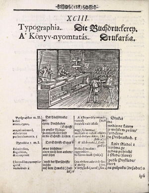 Comenius’ Orbis 1685