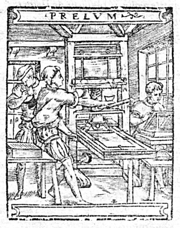 loy Gibier's printing press drawing