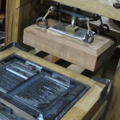 Press number four made by Wegner and MacFarlane